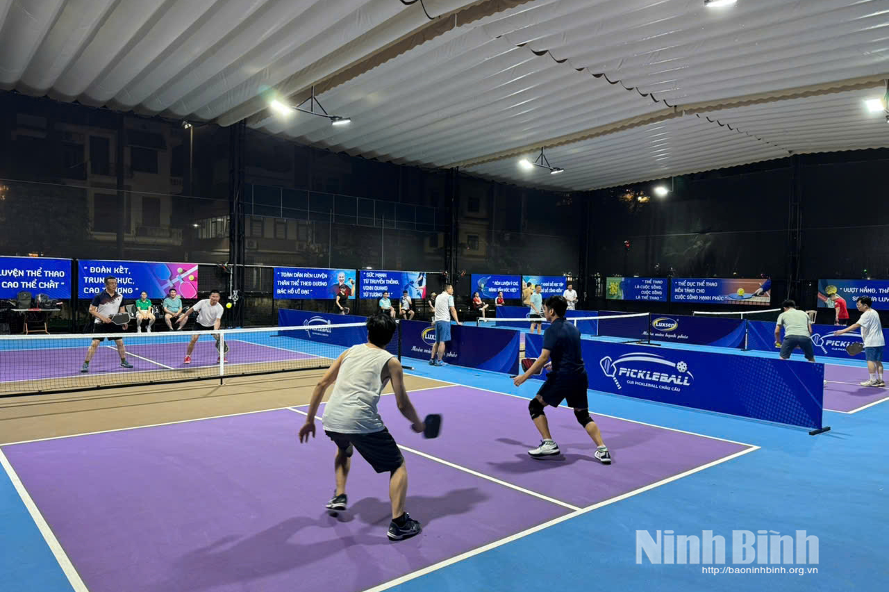 Bộ môn Pickleball đã và đang có sự phát triển mạnh mẽ trên địa bàn toàn tỉnh.