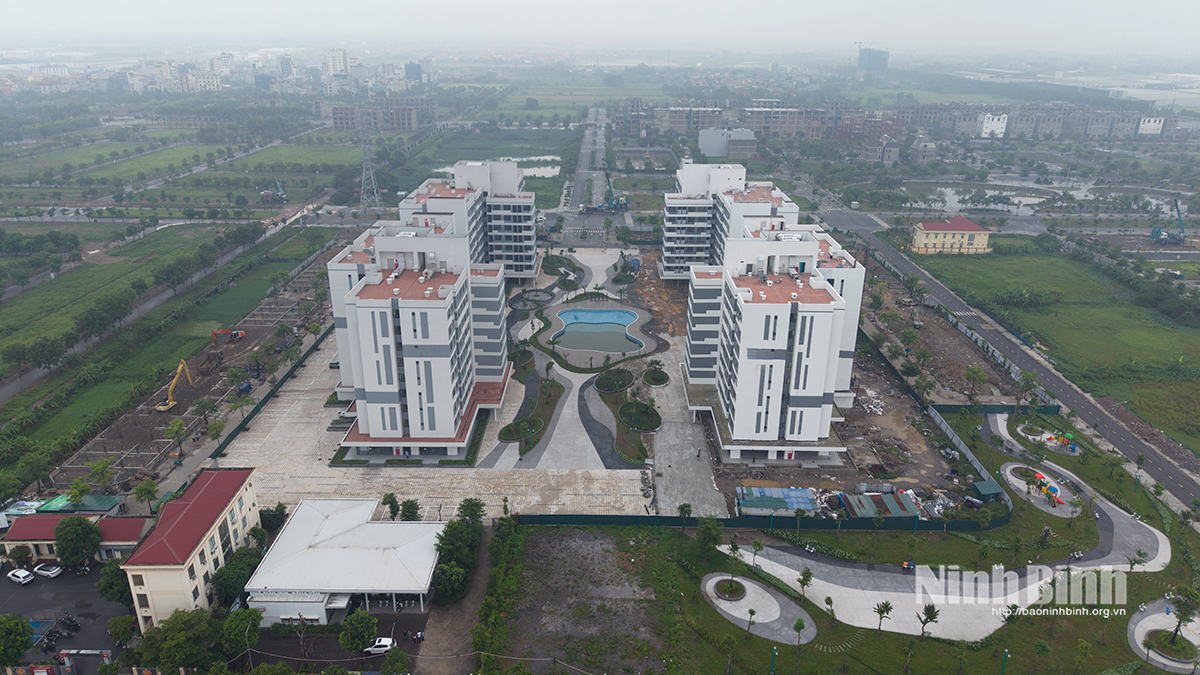 Toàn cảnh dự án Khu NƠXH tại phường Đồng Văn
