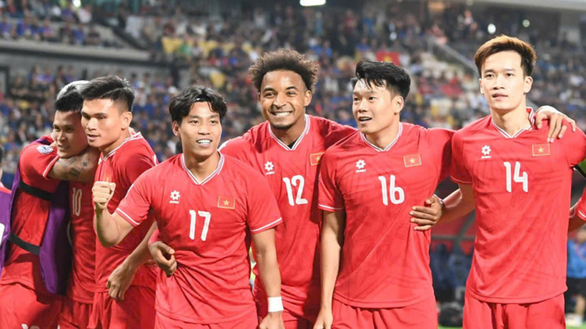 Tiền đạo Nguyễn Xuân Son trở lại danh sách đội tuyển Việt Nam sau thời gian hồi phục chấn thương. (Ảnh: Thành Đạt)