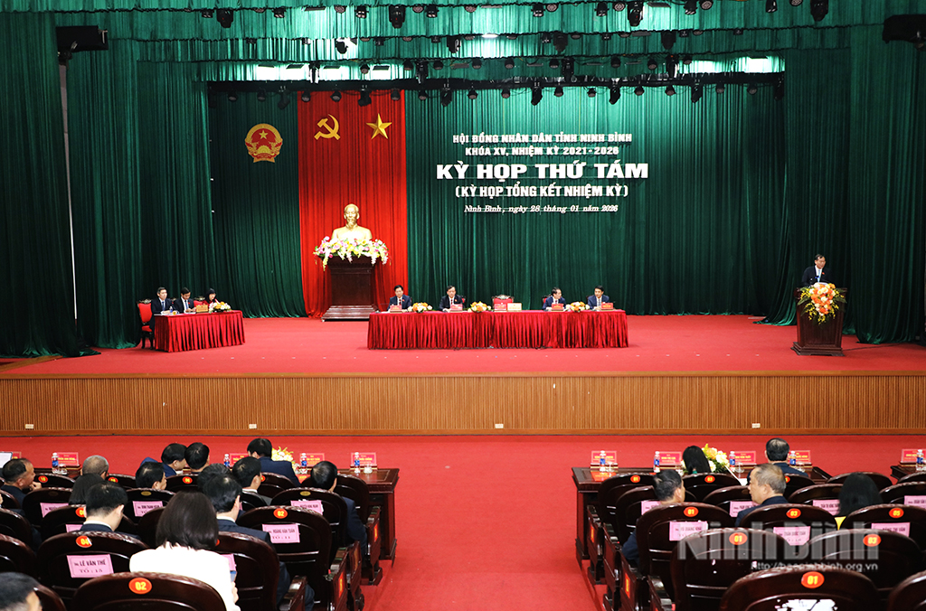 Quang cảnh kỳ họp.