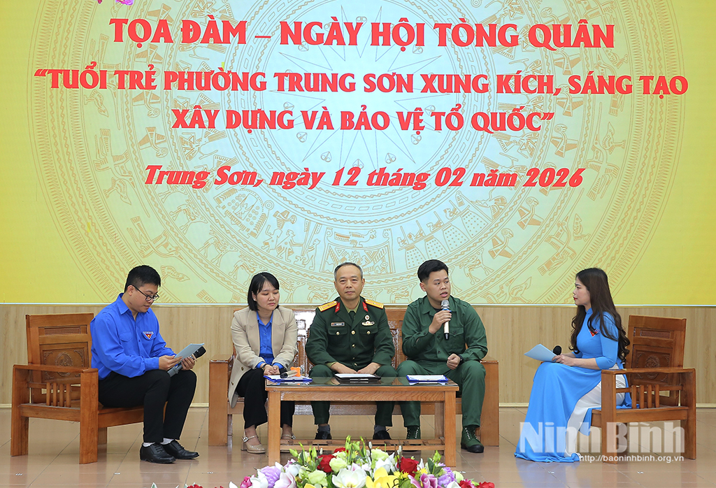 Chương trình tọa đàm tại Ngày hội.