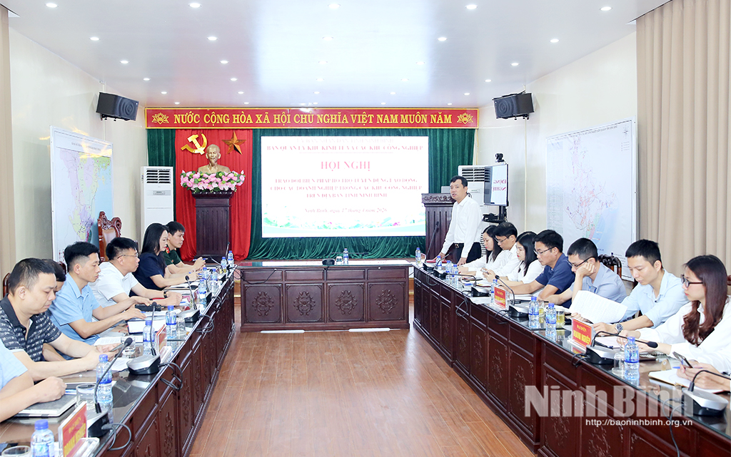 Quang cảnh hội nghị.