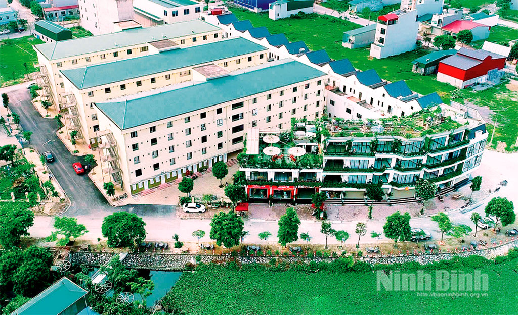 Dự án nhà ở xã hội phường Duy Hà đang được tập trung thi công theo đúng tiến độ.