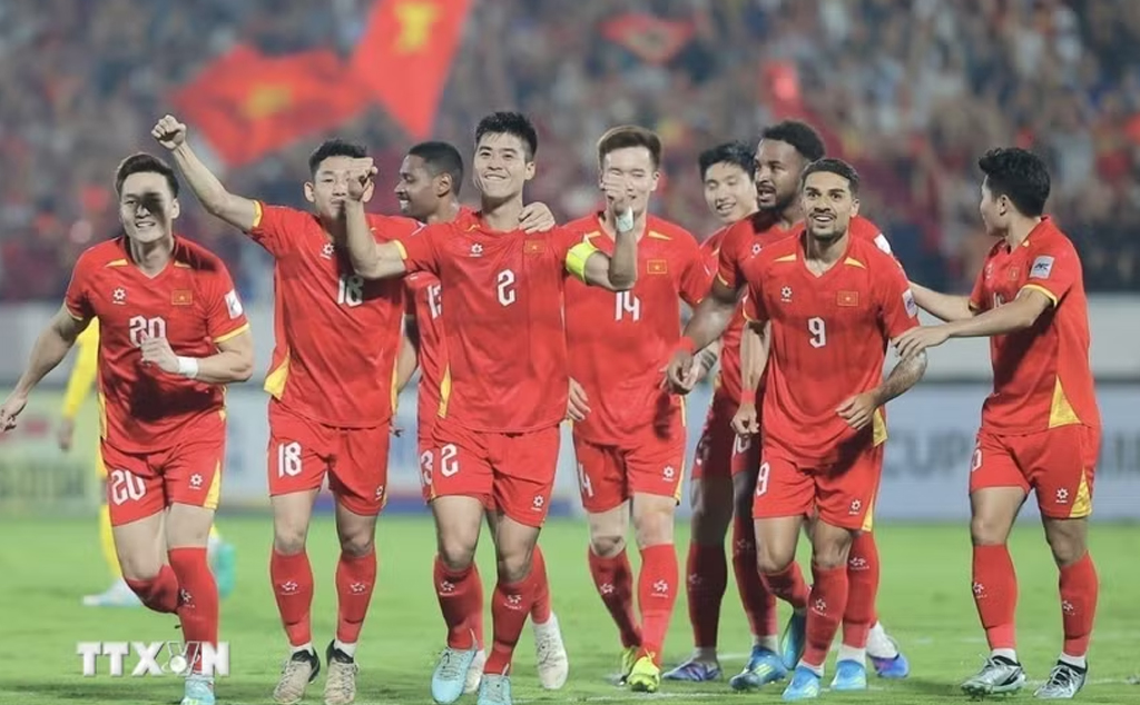 Tuyển Việt Nam chuẩn bị hội quân chuẩn bị cho ASEAN Cup 2026. (Ảnh: Minh Quyết/TTXVN)