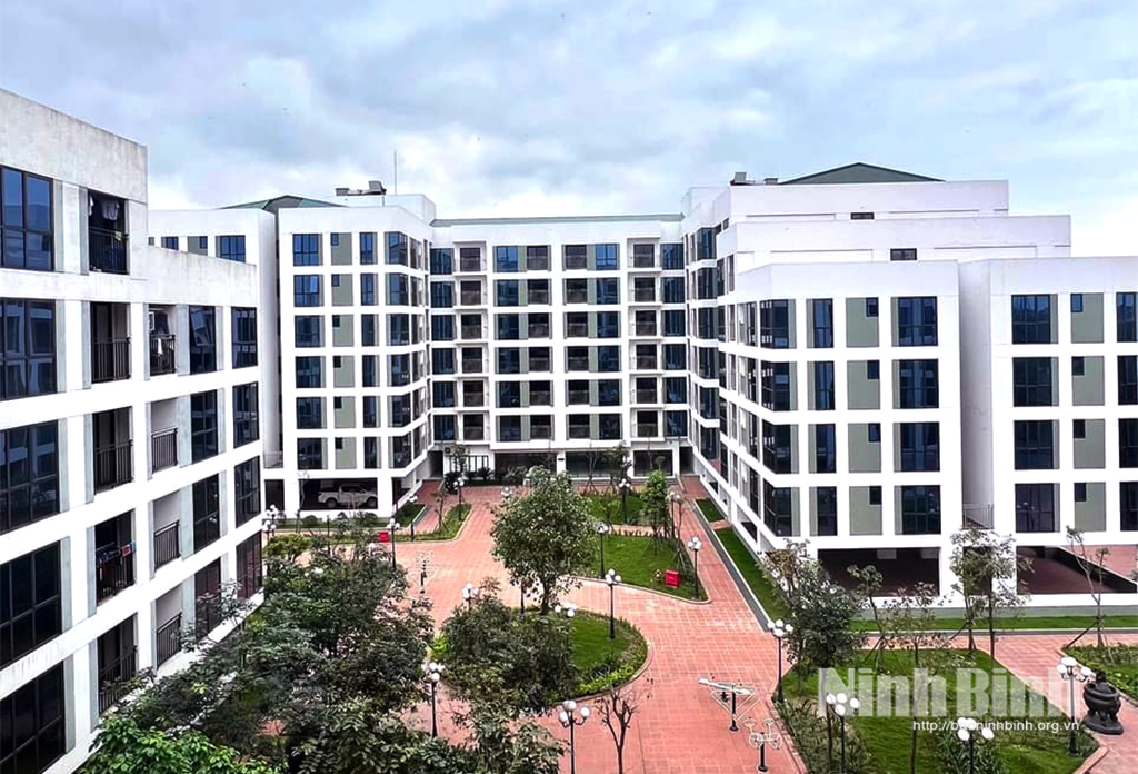 Khu nhà ở xã hội ở phường Lê Hồ.