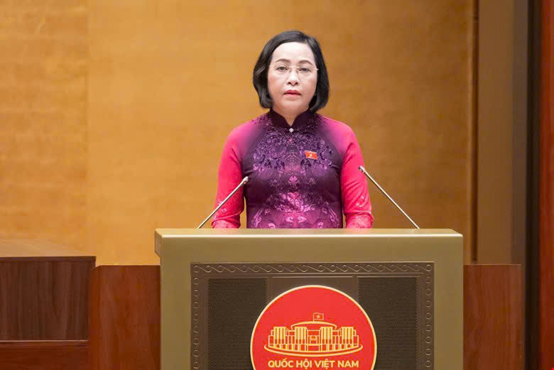 Đồng chí Nguyễn Thị Thanh, Ủy viên Trung ương Đảng, Phó Chủ tịch Quốc hội khóa XV tiếp tục được Quốc hội tín nhiệm bầu giữ chức Phó Chủ tịch Quốc hội khóa XVI. Ảnh: quochoi