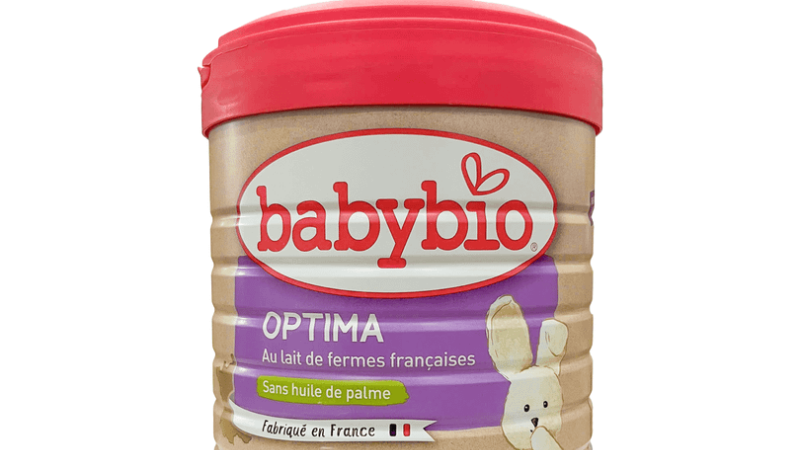 Một trong 5 sản phẩm sữa bị cảnh báo nhiễm độc. (Ảnh chụp màn hình)