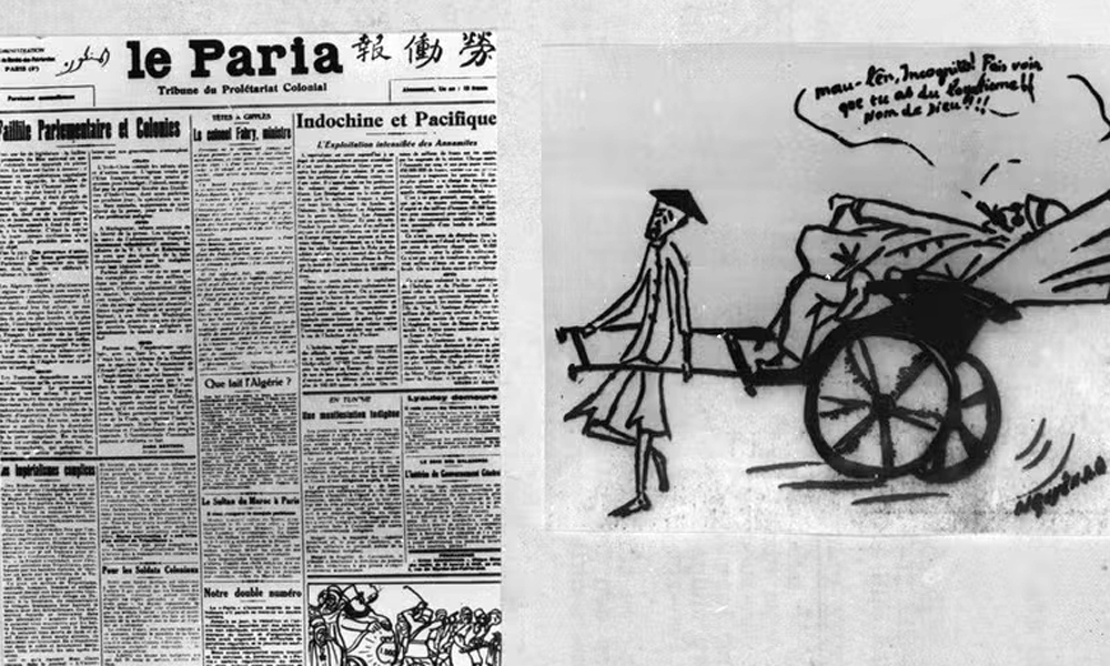 Báo Le Paria (Ảnh: Tư liệu TTXVN)