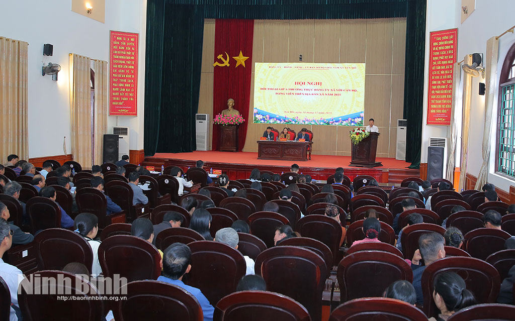 Quang cảnh hội nghị.