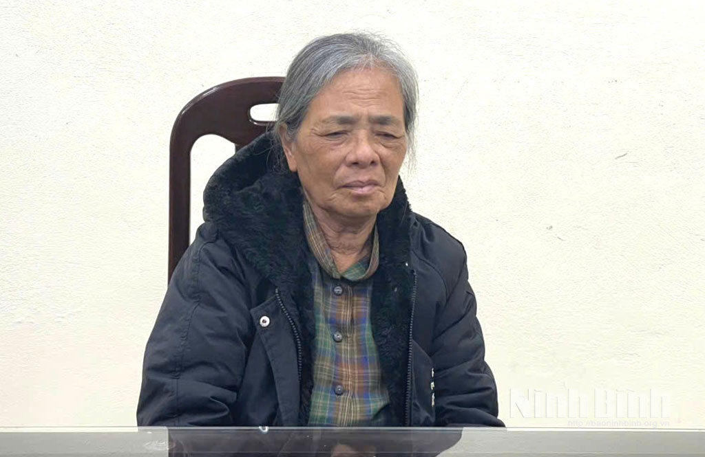 Đối tượng Hoàng Thị Vân.