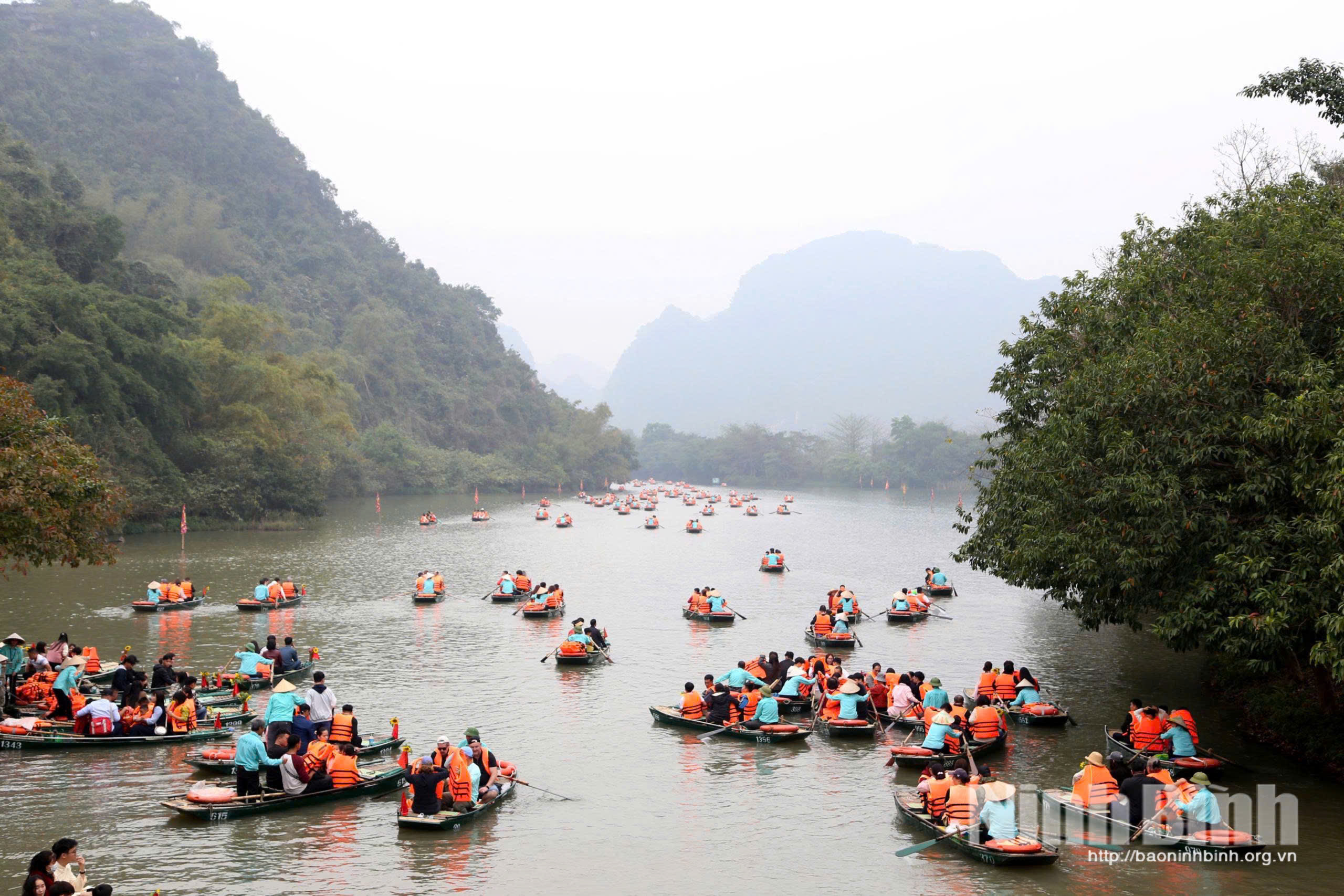 Khu du lịch sinh thái Tràng An. Ảnh: Minh Hải