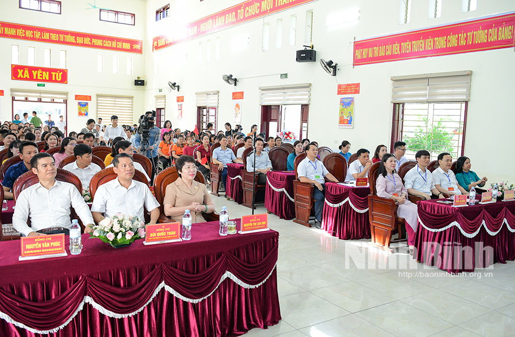 Các đại biểu dự hội thi.