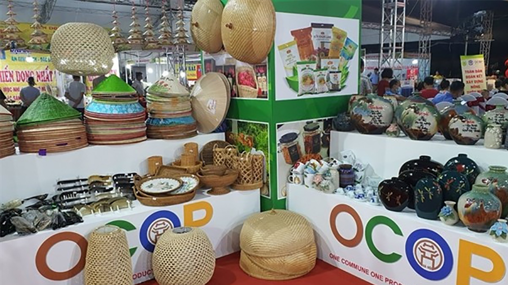 OCOP products from Hanoi, V ietnam now has 16,855 certified OCOP products rated three stars or higher. (Photo chinhphu.vn )