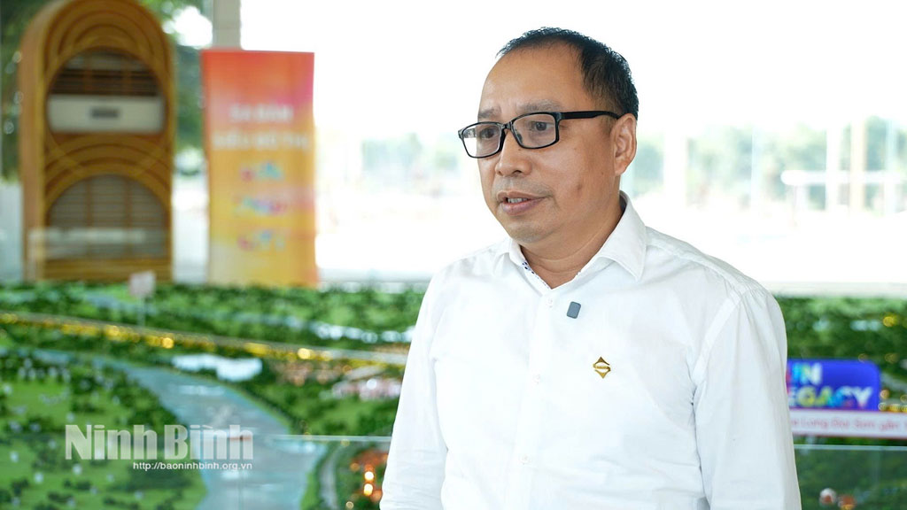Ông Trịnh Xuân Nam, Tổng Giám đốc Sun Group khu vực Ninh Bình - Tập đoàn Sun Group