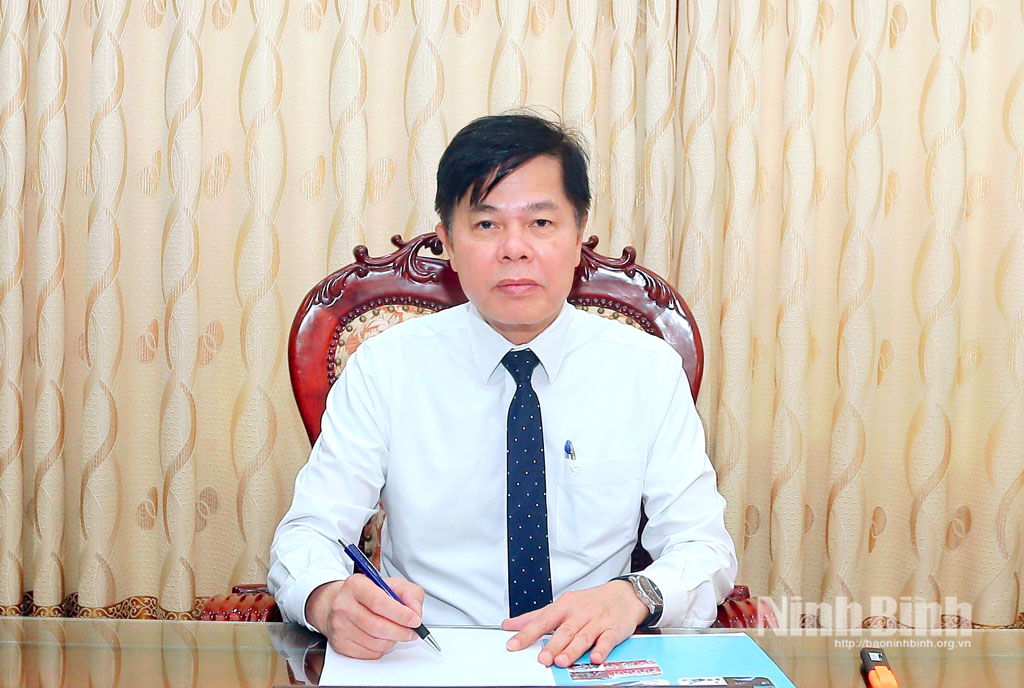 TS. Vũ Trọng Quế, Tỉnh ủy viên, Giám đốc Sở Khoa học và Công nghệ.