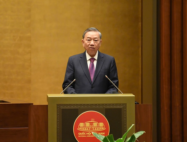 Đồng chí TÔ LÂM, Tổng Bí thư Ban Chấp hành Trung ương Đảng Cộng sản Việt Nam, Bí thư Quân ủy Trung ương.