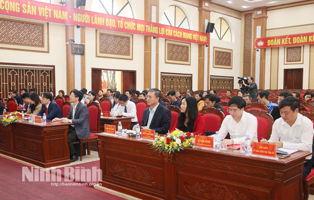 Các đại biểu dự hội nghị.