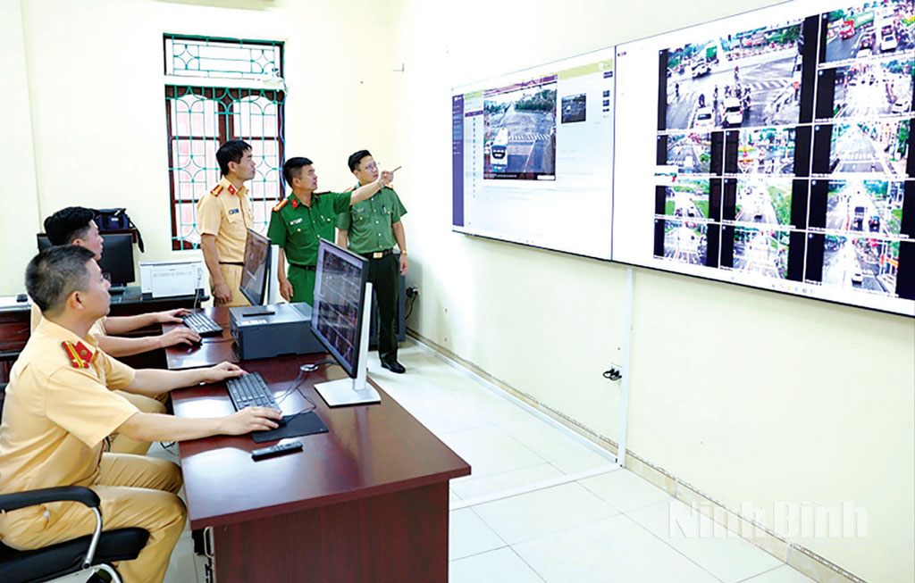 Công an tỉnh Ninh Bình sẽ xử phạt các trường hợp vi phạm Luật Trật tự, an toàn giao thông đường bộ qua hệ thống camera thông minh.