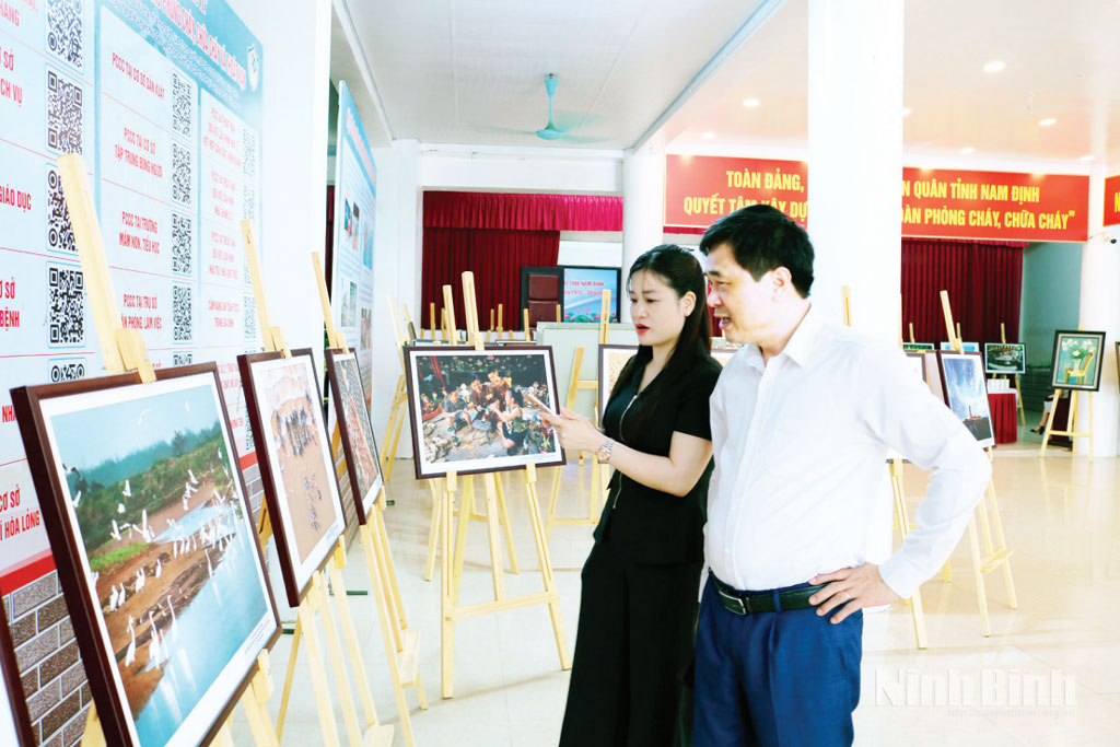 Nhiều tác phẩm ảnh nghệ thuật đăng ký bảo hộ quyền tác giả được trưng bày tại Triển lãm nhiếp ảnh, mỹ thuật tỉnh Ninh Bình năm 2025.