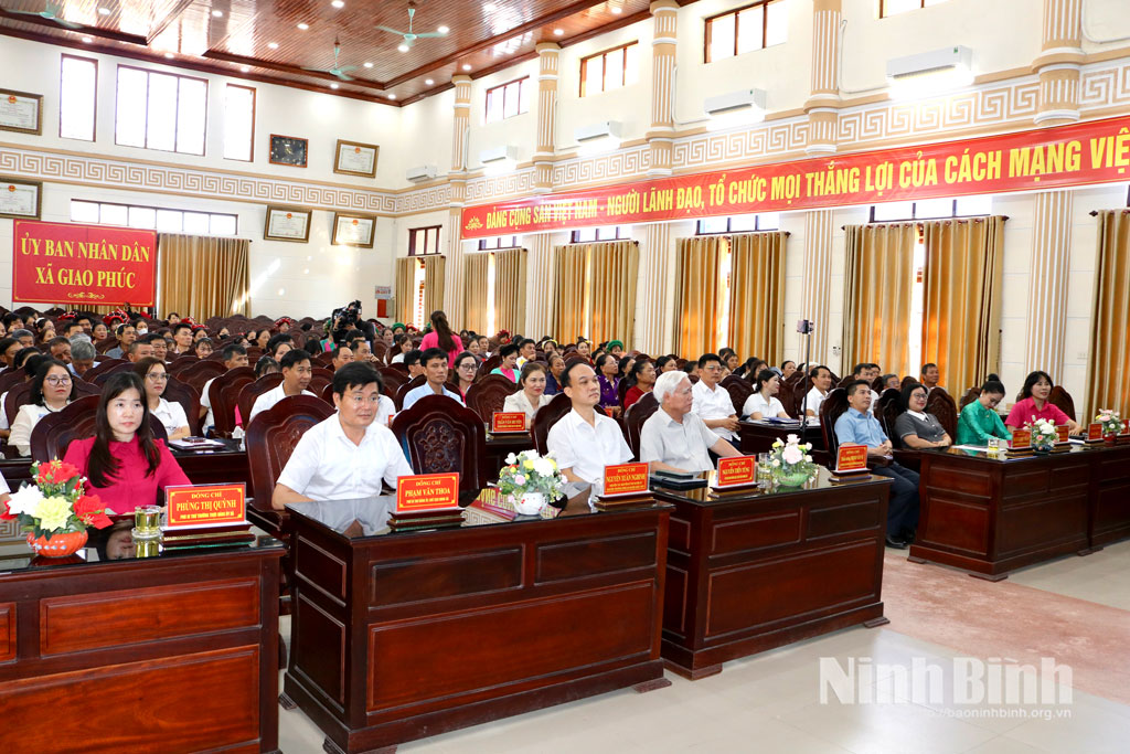 Các đại biểu dự bế mạc lớp tập huấn.
