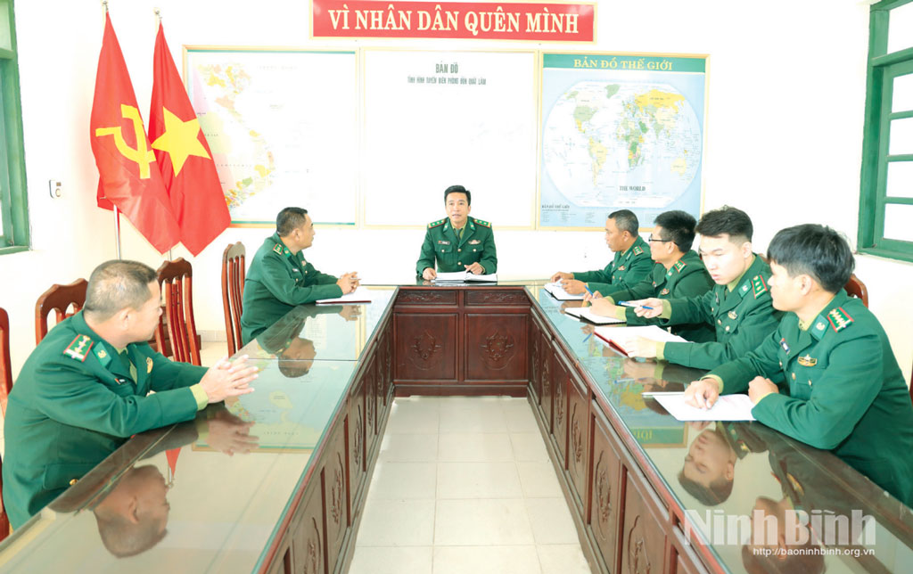 Đồn Biên phòng Quất Lâm duy trì nền nếp sinh hoạt cấp ủy, góp phần nâng cao chất lượng công tác Đảng, công tác chính trị trong đơn vị.