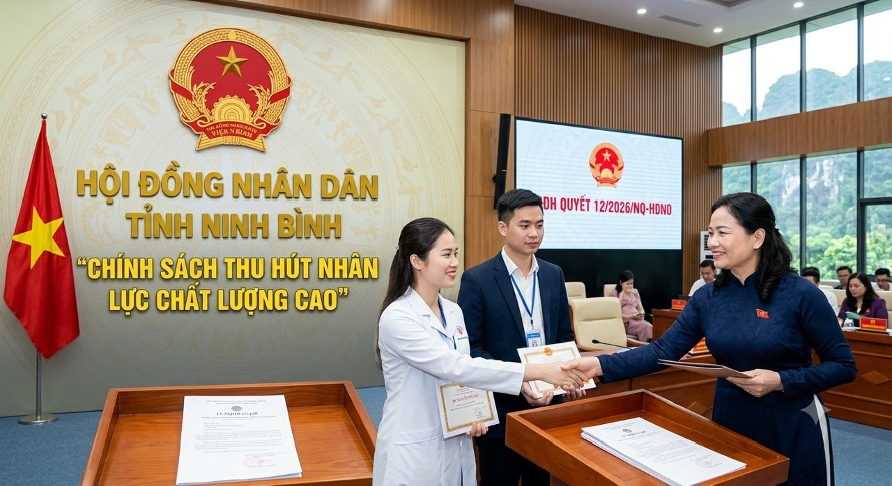 Ninh Bình kỳ vọng tạo bước đột phá trong công tác cán bộ từ việc ban hành các chính sách đãi ngộ thỏa đáng, thu hút nhân tài về làm việc tại các lĩnh vực chiến lược và trọng điểm. (Ảnh minh họa)