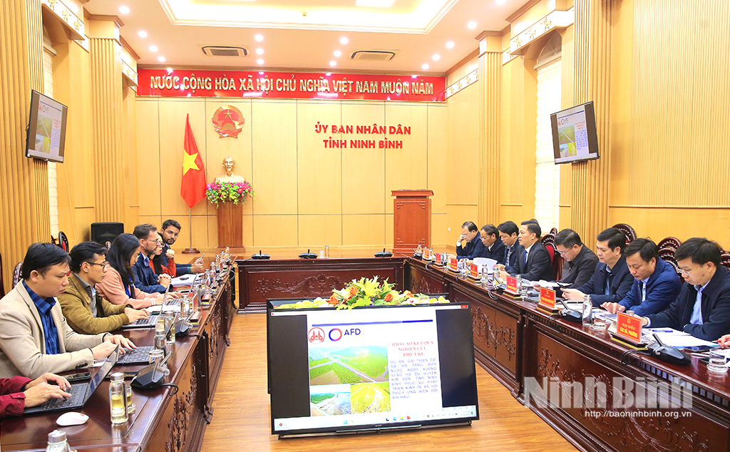 At the working session.