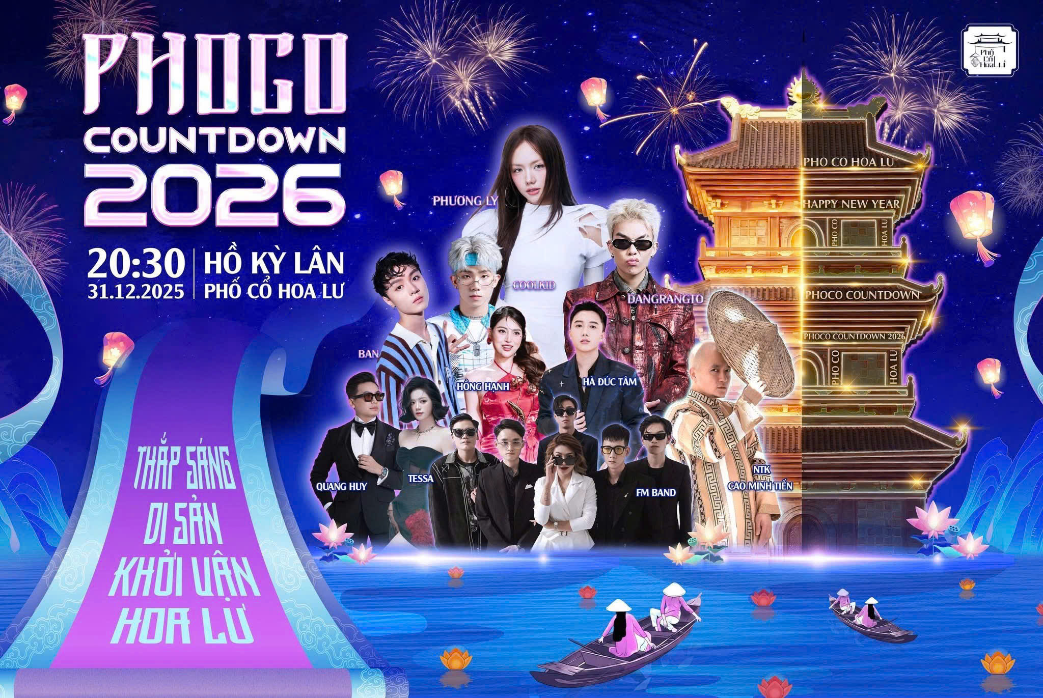 Special programme to welcome New year at Hoa Lu Old Quarter.