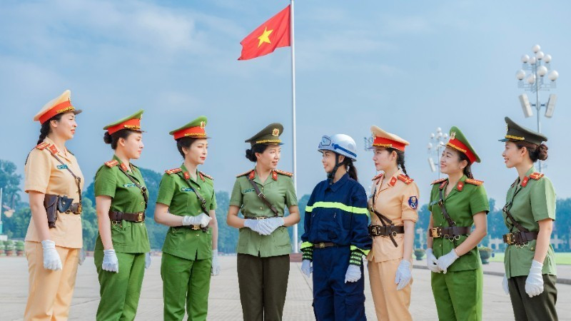 The Public Security force at the highest level of readiness for the election.