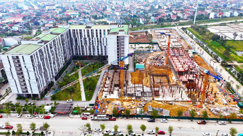 A social housing project in Thanh Sen ward, Ha Tinh province (Photo: VNA)