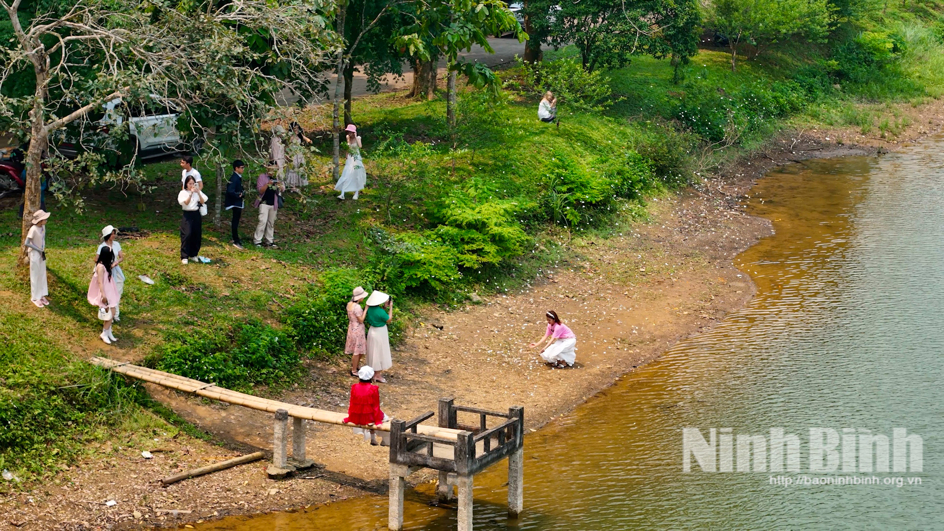 Visitors in Cuc Phuong National Park.