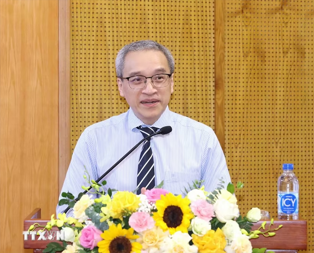 Ông Phan Tâm, Thứ trưởng Bộ Văn hóa, Thể thao và Du lịch. (Ảnh: Phương Hoa/TTXVN)