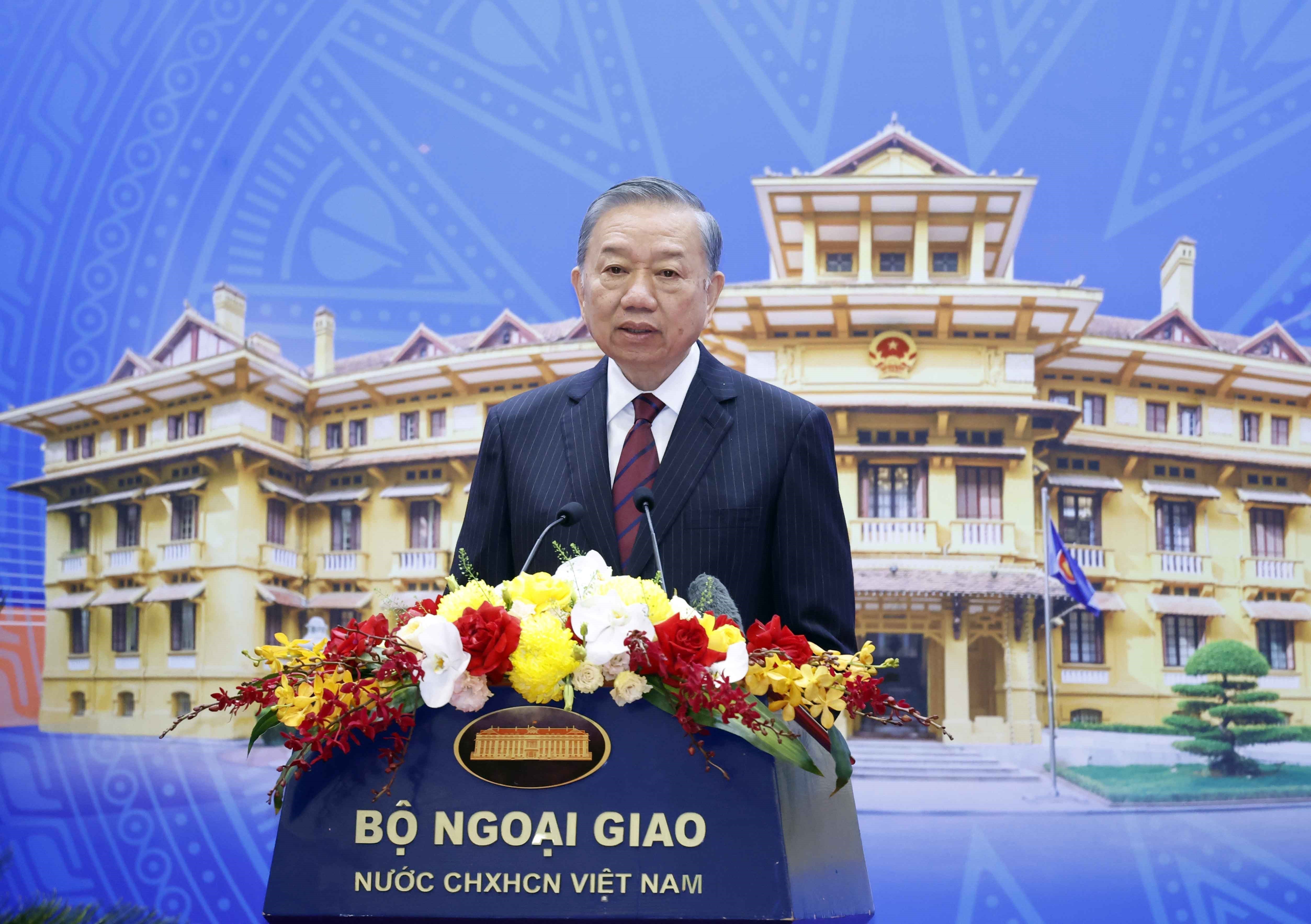 Phát biểu của Tổng Bí thư, Chủ tịch nước Tô Lâm tại Hội nghị Ngoại giao lần thứ 33