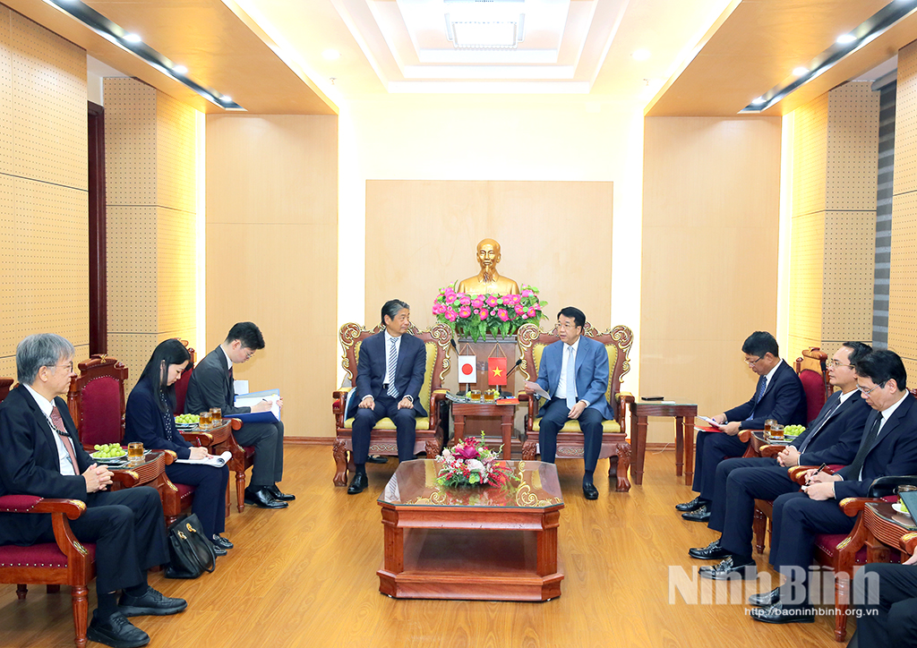 At the receiption.
