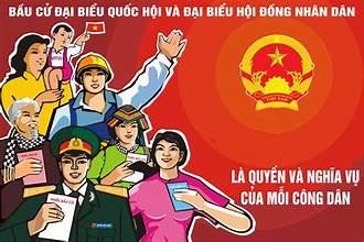 Tranh cổ động về cuộc bầu cử đại biểu Quốc hội và bầu cử đại biểu Hội đồng nhân dân các cấp. (Nguồn: baotuyenquang)