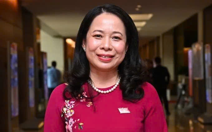 Đồng chí Phó Chủ tịch nước Võ Thị Ánh Xuân.