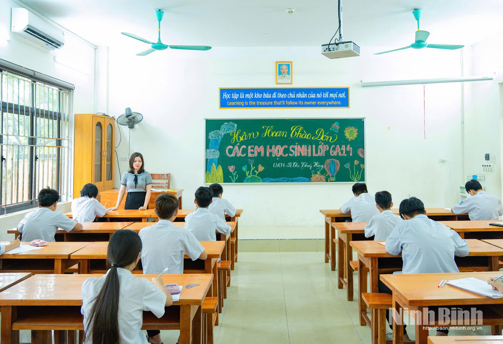Ngành Giáo dục và Đào tạo Ninh Bình thực hiện thí điểm sắp xếp trường học từ ngày 1/7/2026. (Ảnh: Ngọc Linh)