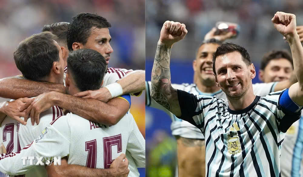Tây Ban Nha sẽ đối đầu Argentina ở chung kết World Cup 2026. (Ảnh: THX/TTXVN)